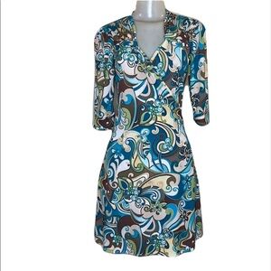 Hollyworld Wrapped Dress Size S